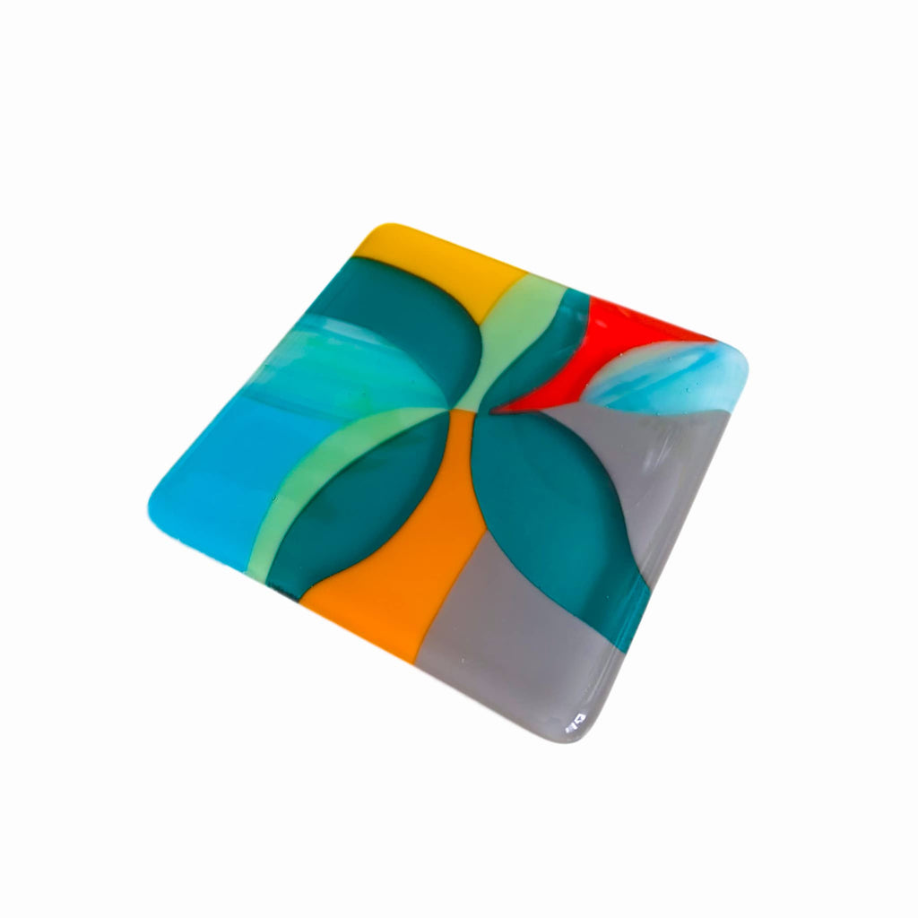 Orangerie fused glass art miniatures