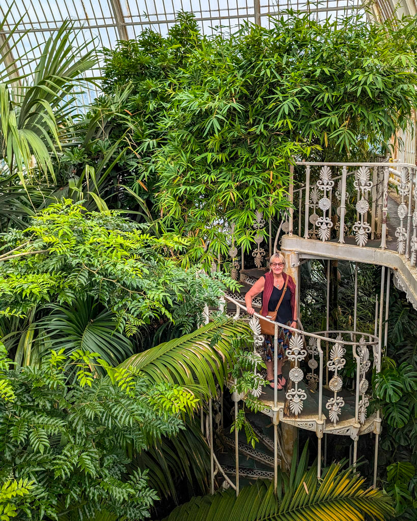 Linda Rossiter at Kew Gardens, London