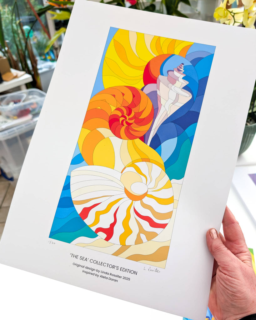 The Sea Collectors Edition print signed by the artist